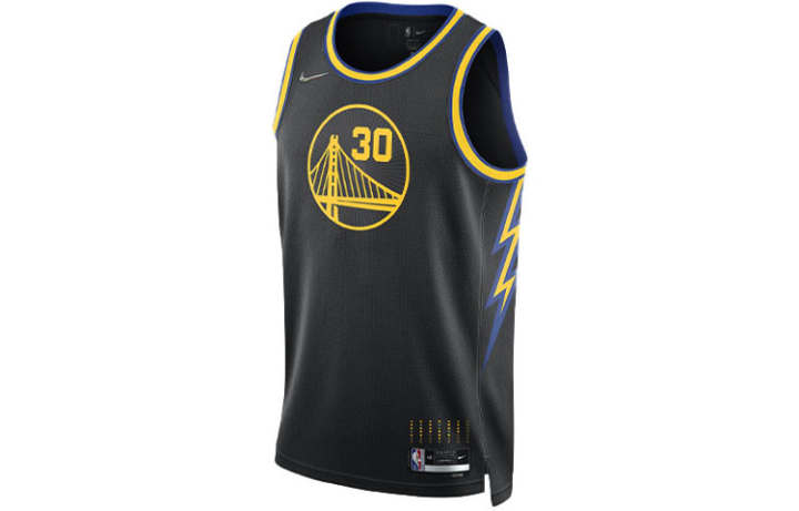 Nike Nike Nba Golden State Warriors 2021/22 Stephen Curry City Edition Mixtape Swingman Jersey