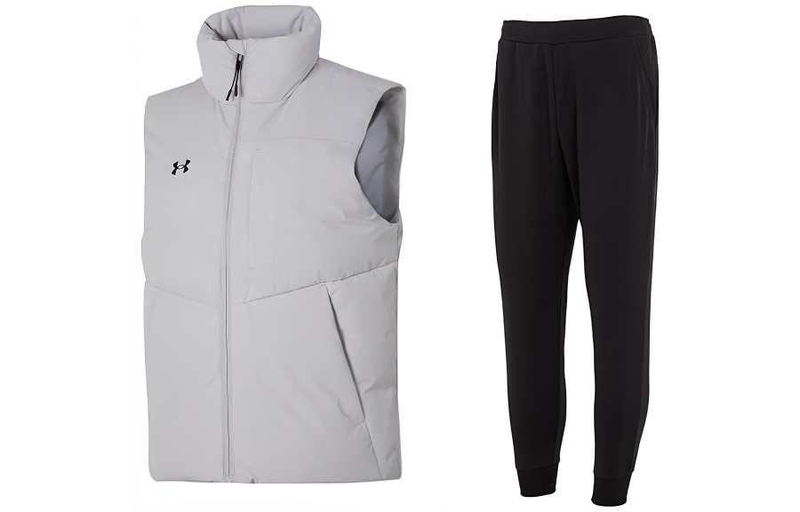 Under Armour Casual Sportswear Unisex Stand Collar Moderate