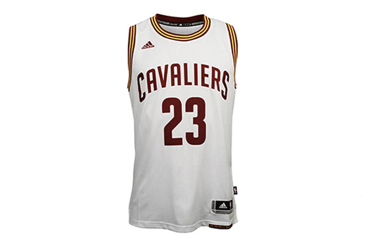 Adidas Adidas NBA Jersey Cleveland James Cleveland Cavalier Swingman Basketball Jersey Men's White