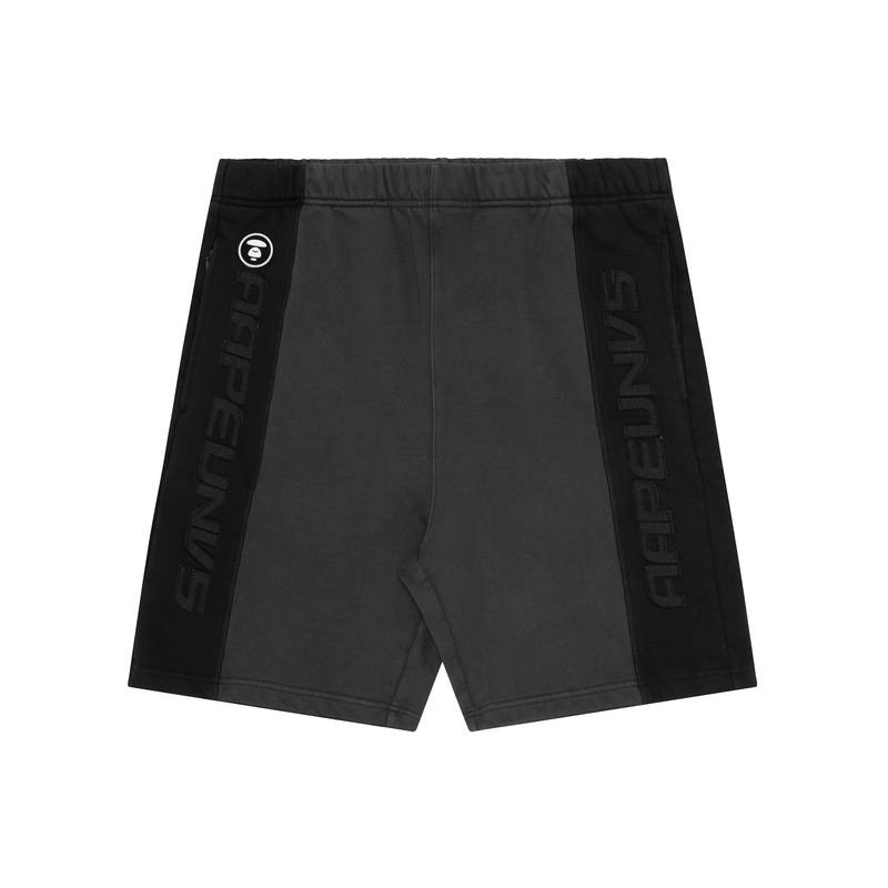 Aape Aape Logo-embroidered Panelled Shorts