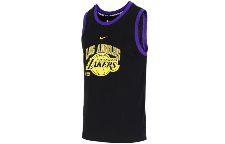Nike Nike Basketball Jerseys Men's Black Moderate Straight Fit