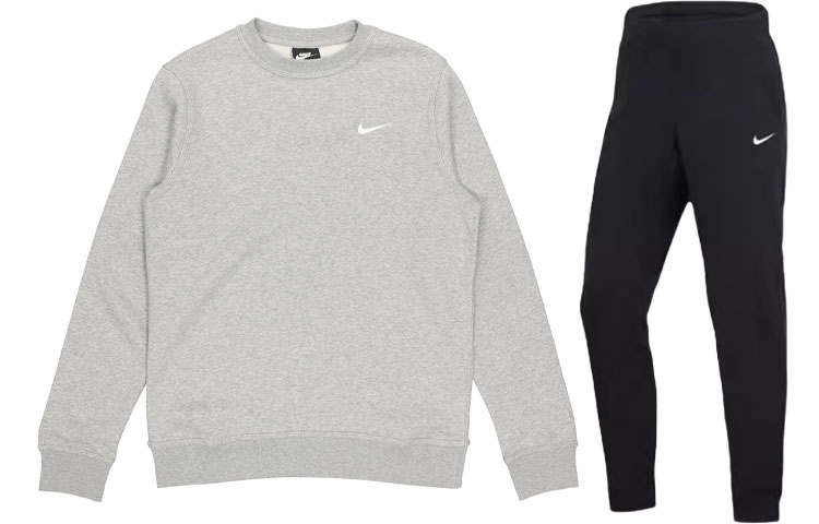 Nike Nike Casual Sportswear Men's Crew Neck Thickened And Fleece Lined