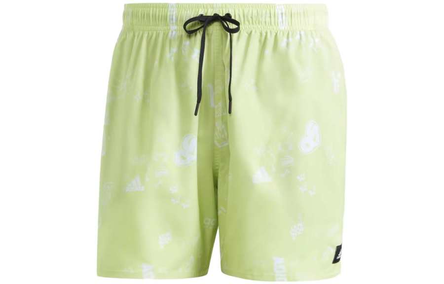 Adidas Adidas Brand Love Clx Short Length Swim Shorts Casual Shorts Men's Green