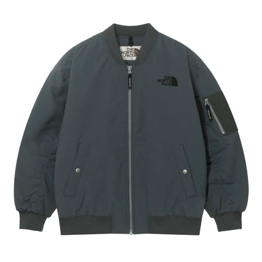 THE NORTH FACE HAYDEN EX HEAT BOMBER Puffer Jacket Men's Dark Gray