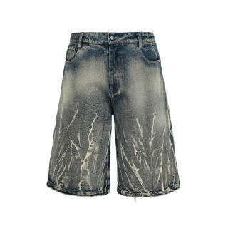 ANTIDOTE WORLDWIDE Denim Shorts Unisex Blue