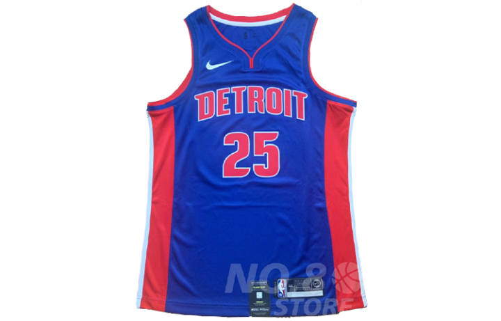 Nike Nike Jersey NBA Jersey Icon Edition Basketball Jersey Men's Blue