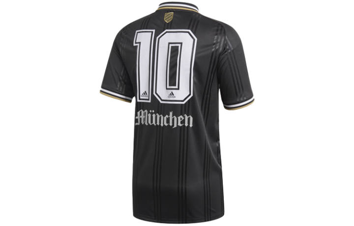 Adidas Adidas Soccer Jerseys Men's Black Moderate Straight Fit