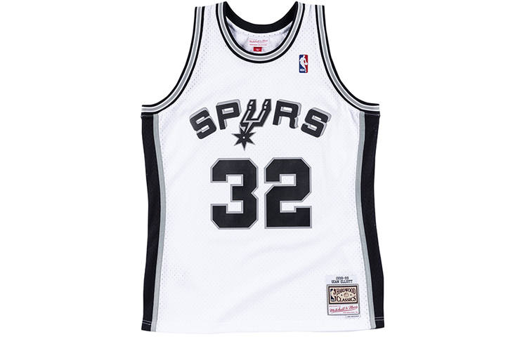 Mitchell Ness Mitchell Ness Basketball Jerseys Unisex White Moderate Straight Fit