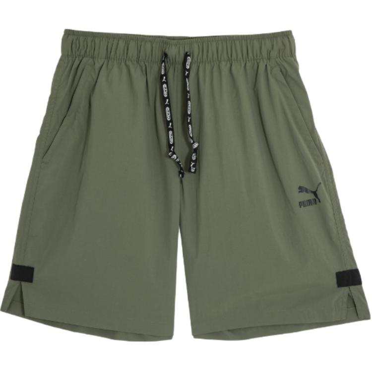 PUMA Casual Shorts Men's Army Green