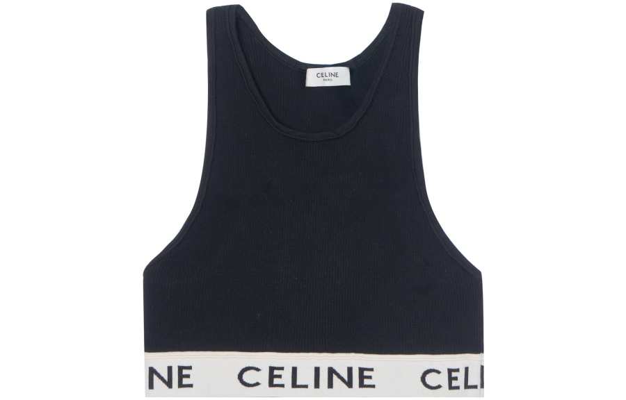 CELINE CELINE Athletic Knit Sports Black/Cream