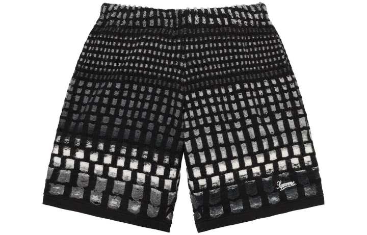 Supreme Supreme Gradient Grid Knit Short