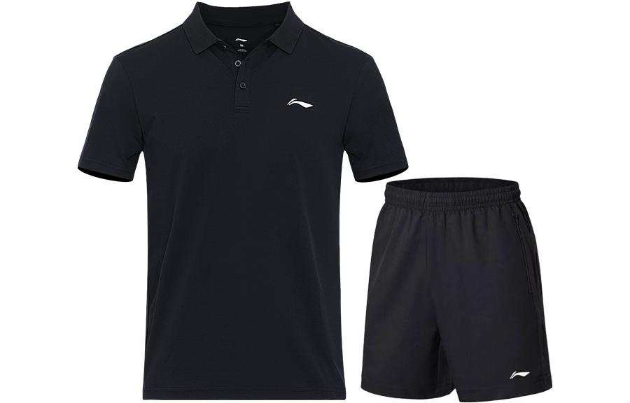 Li-Ning Li Ning Badminton Collection Casual Suit Men's Black