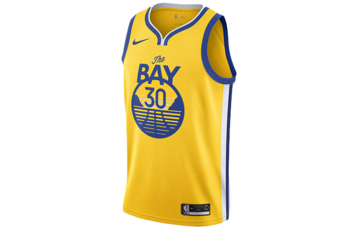 Nike Nike Basketball Jersey Men's Yellow