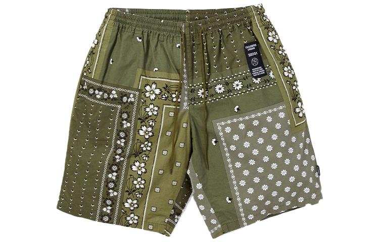 Neighborhood bandana patchwork bermuda shorts