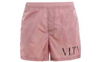 Valentino Beach Shorts Men's Pink
