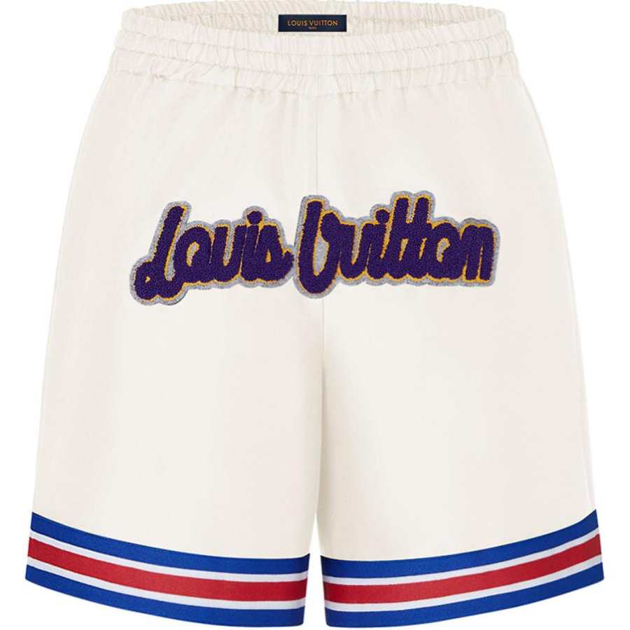 LOUIS VUITTON x NBA Basketball Shorts Men's White