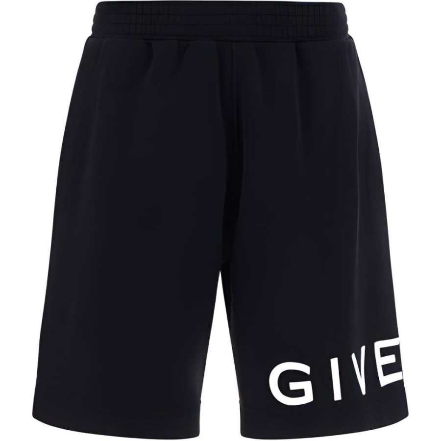 Givenchy Givenchy Boxy Fit Short With Branding Embroidery