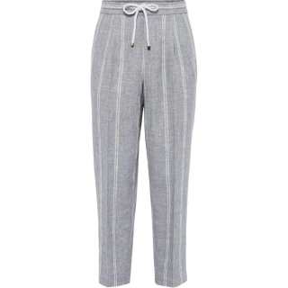 Brunello Cucinelli SS24 Casual Pants Men's Gray