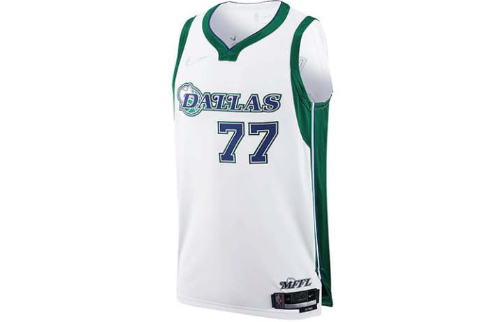 Nike Nike NBA Basketball Jerseys Men's White Moderate Straight Fit