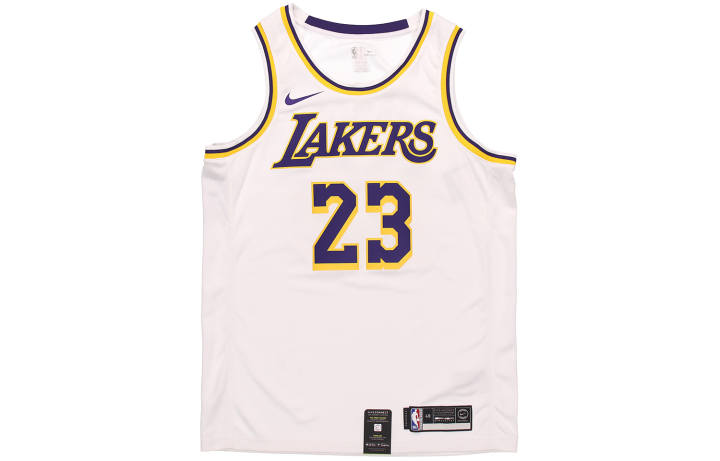 Nike Nike Nba Los Angeles Lakers LeBron James Association Edition Swingman Jersey