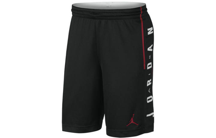 Jordan Jordan Basketball Shorts Men's Black Moderate Straight Fit Pants