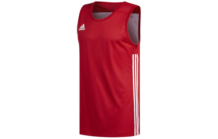 Adidas Adidas Basketball Jerseys Men's Red/White Moderate Straight Fit