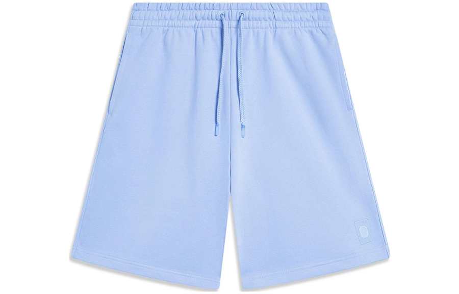 Li-Ning Li Ning Sports Trendy Collection Casual Shorts Unisex Glacier Gray Blue Moderate