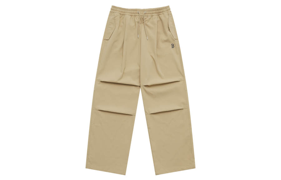 MLB MLB Boston Red Sox Basic Collection SS25 Casual Pants Unisex Beige Yellow