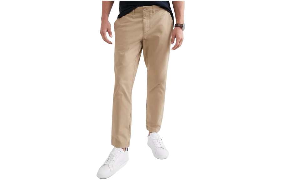 Tommy Hilfiger Slim Fit Flex Tommy Chino Pants & Shorts Casual Pants Men's Khaki