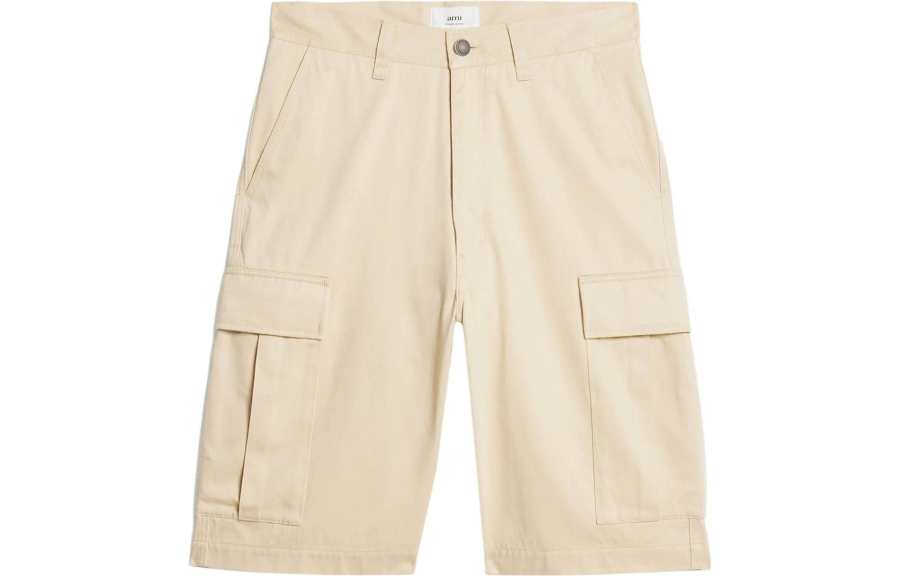AMIPARIS Casual Shorts Men's Ecru