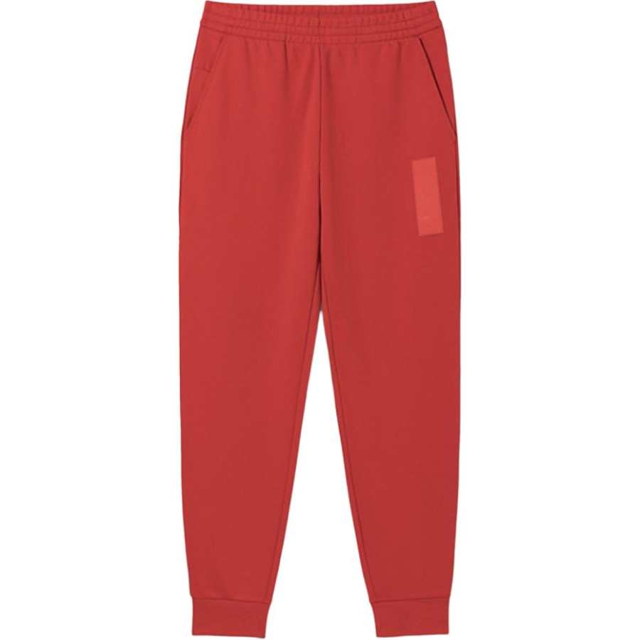 LACOSTE LACOSTE Casual Pants Men's Red Moderate Cuffed Pants