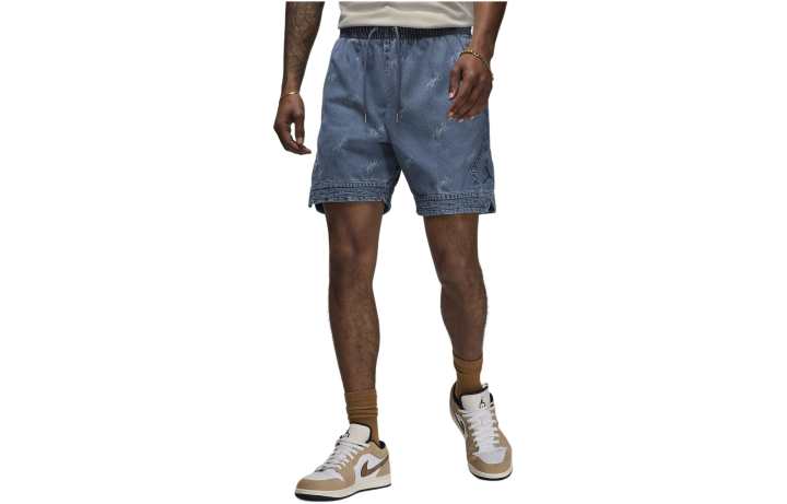 Jordan Jordan Air Denim Shorts Men's Blue Gray