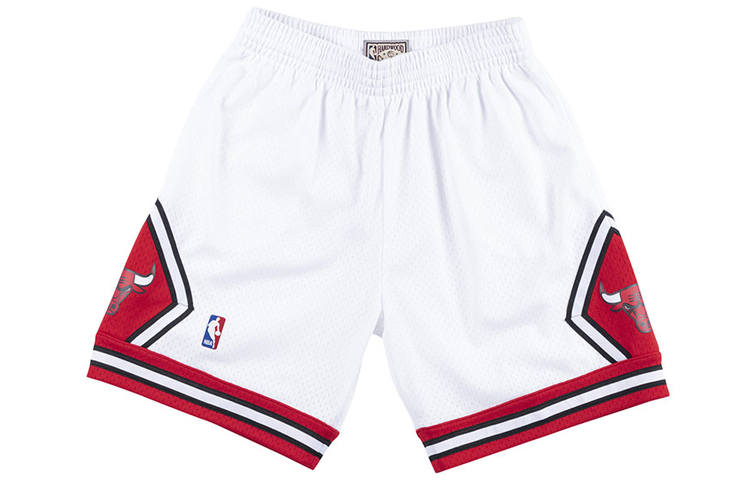 Mitchell Ness x NBA Swingman Basketball Shorts Unisex White