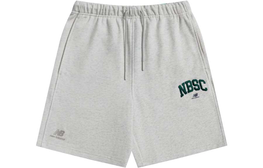 New Balance New Balance Retro Sports Collection Casual Shorts Men's Light Gray