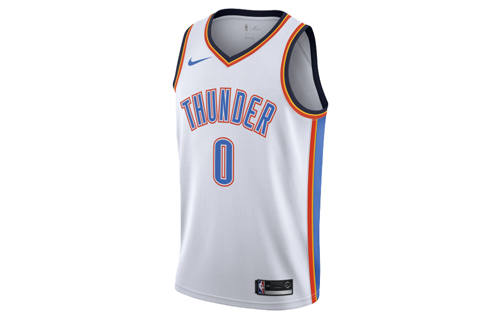 Nike Nike X NBA Russell Westbrook Association Edition Sleeveless Basketball Jersey White