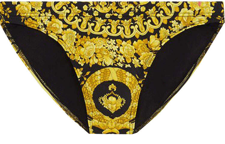 VERSACE VERSACE Swimming Shorts Men's Yellow