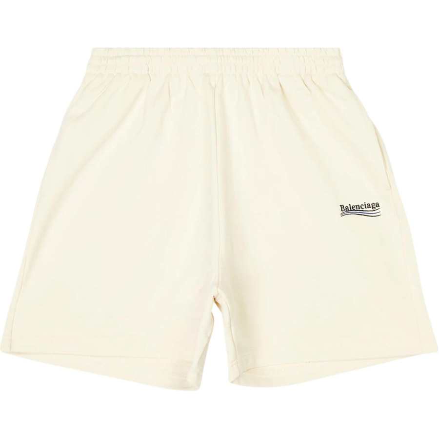 Balenciaga Political Campaign Large Fit Sweat Shorts