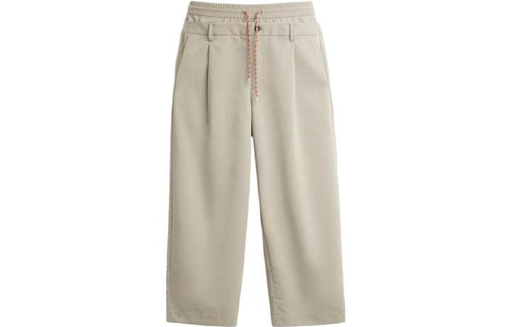 ZARA ZARA Casual Pants Men's Beige Moderate Wide Leg Pants
