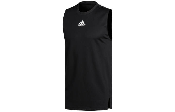 Adidas Adidas Basketball Jerseys Men's Black Moderate Straight Fit