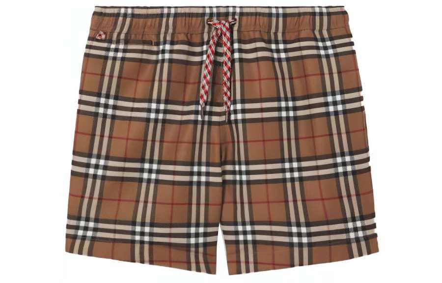 Burberry FW21 Beach Shorts Men's Brown