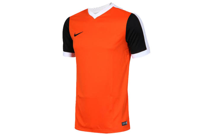 Nike Nike Soccer Jerseys Men's Orange Red Moderate Straight Fit