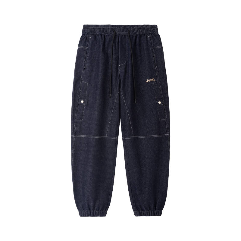 Jeep Jeep Jeans Unisex Moderate Cuffed Pants