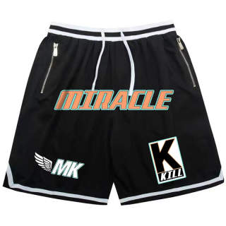 MIRACLE KILL Basketball Shorts Unisex Moderate
