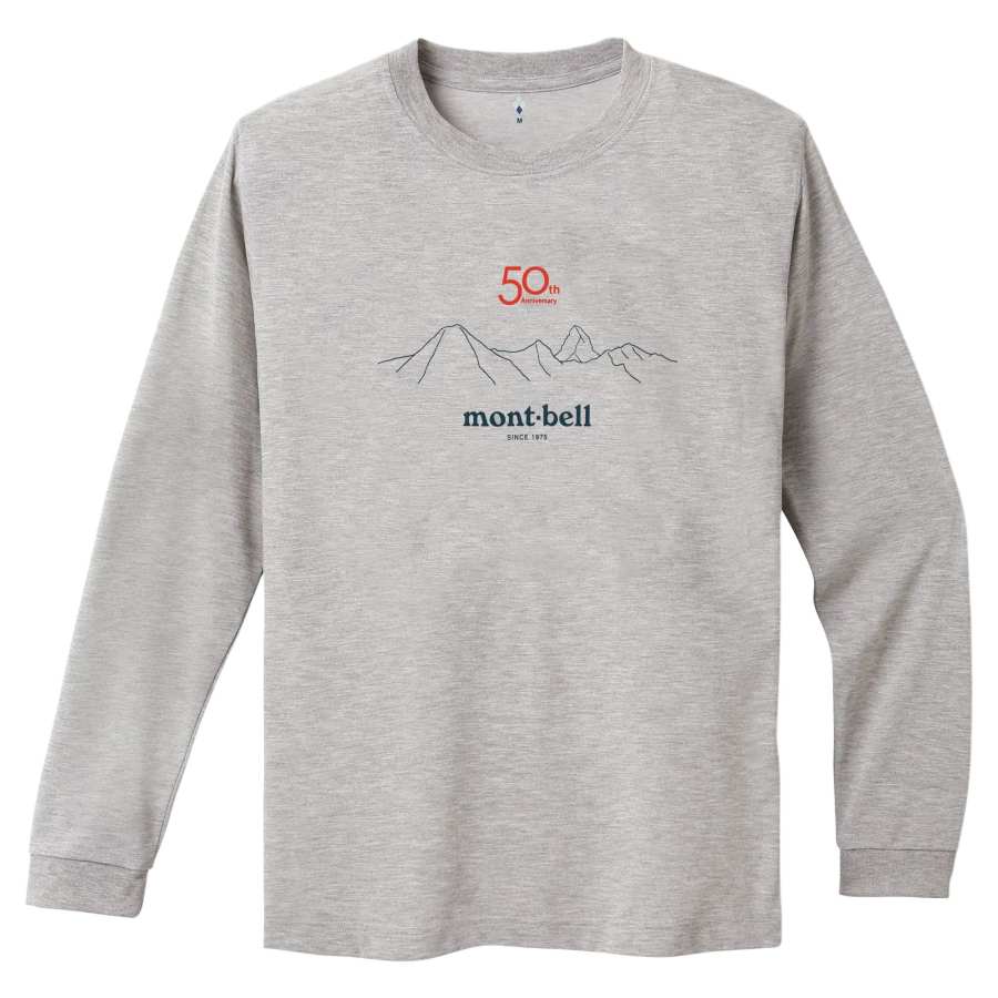 MONTBELL T Shirts Unisex Crew Neck Moderate
