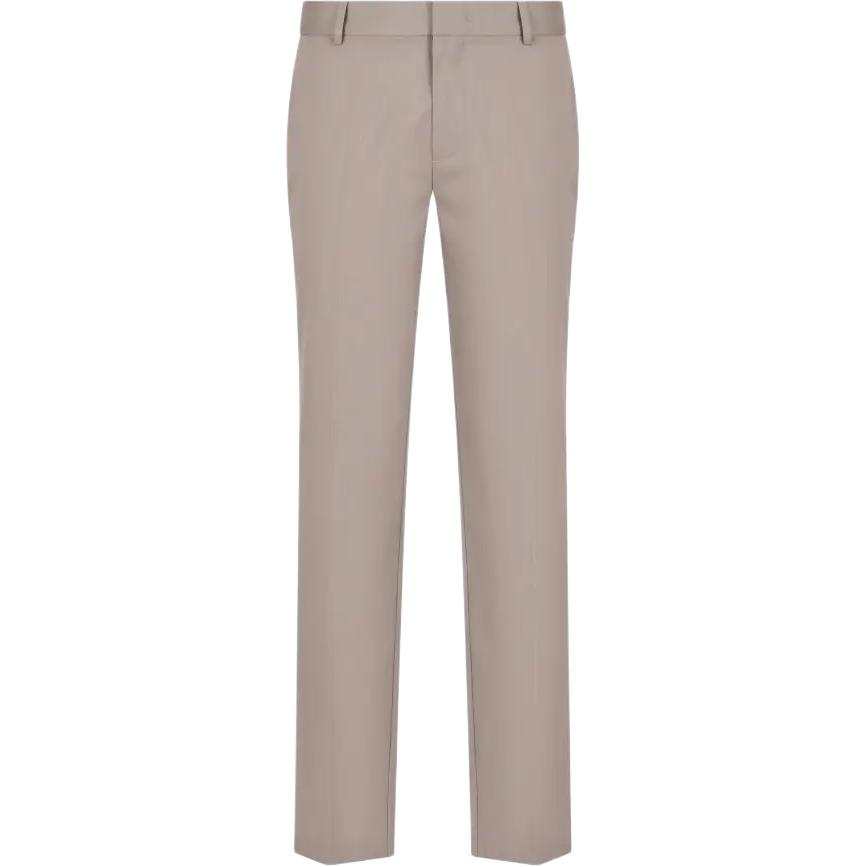 EMPORIO ARMANI Lightweight Virgin Wool blend Twill Chinos