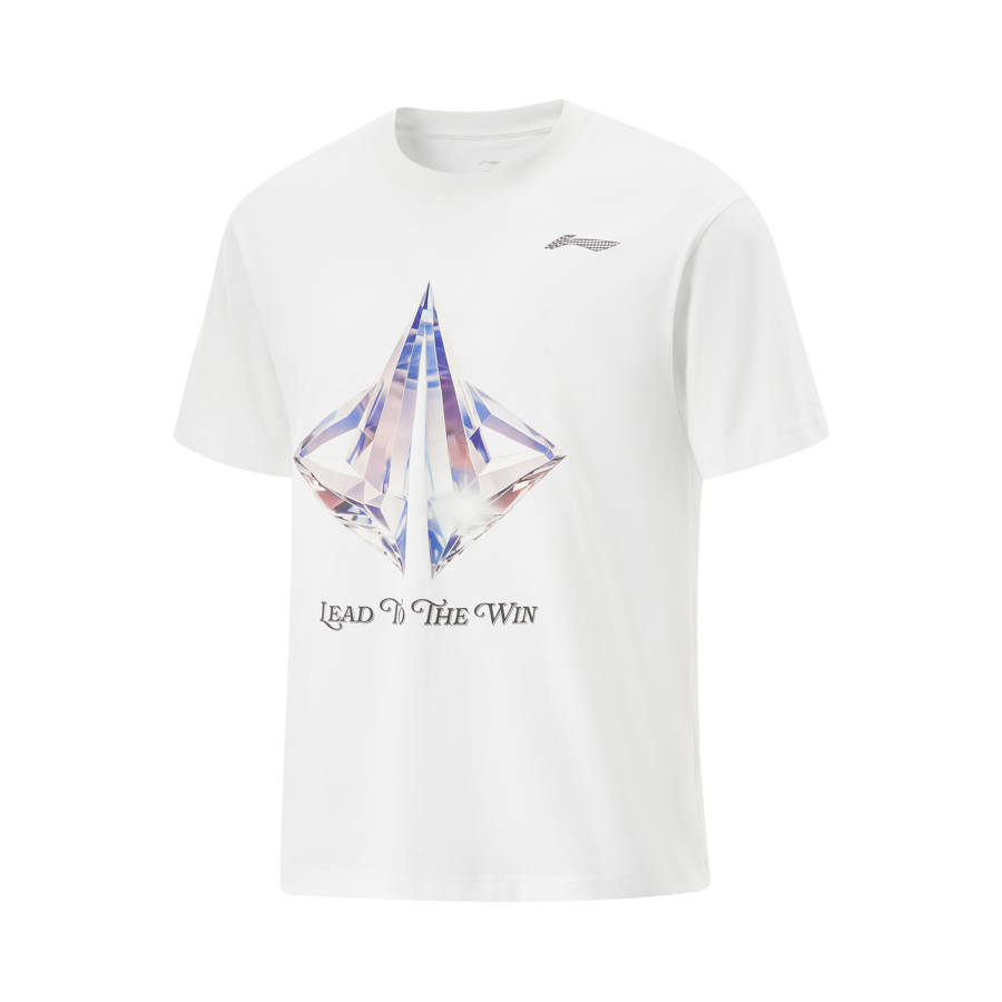 Li-Ning Li Ning Basketball Collection T Shirt Men's Standard White