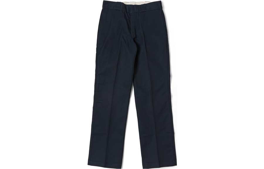 Dickies Casual Pants Unisex Dark Blue Moderate Straight Fit Pants