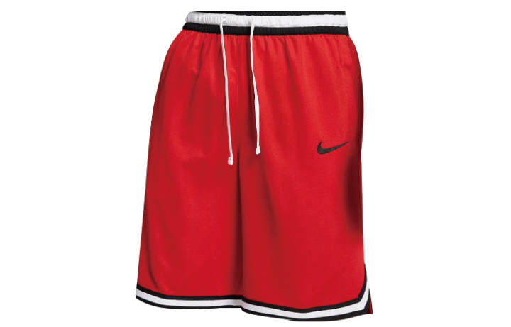 Nike Nike Basketball Shorts Men's Red Moderate Straight Fit Pants