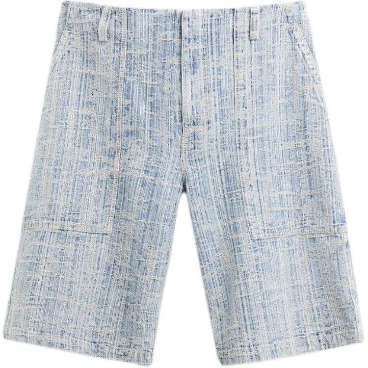 ZARA Casual Shorts Men's Blue Moderate