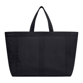 Nice Rice Fabric Tote Handbag, Shoulder Bag Large Unisex Black
